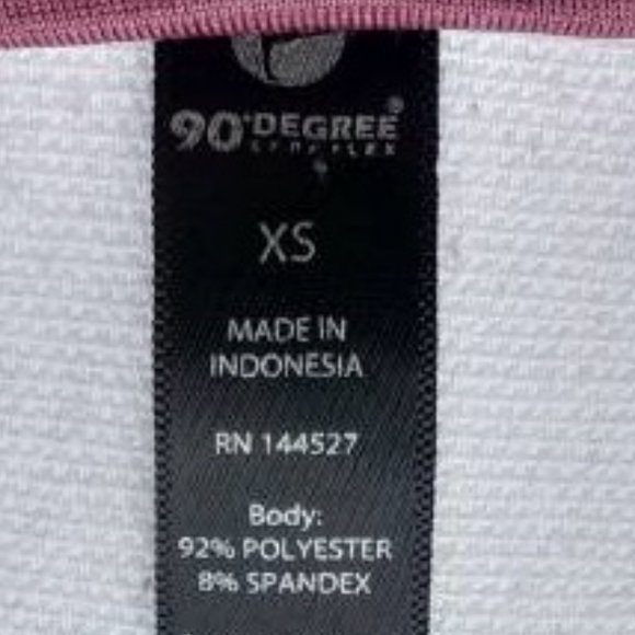 90 Degree By Reflex - Long Sleeved Yoga/Workout Top Size XS - Picture 5 of 5